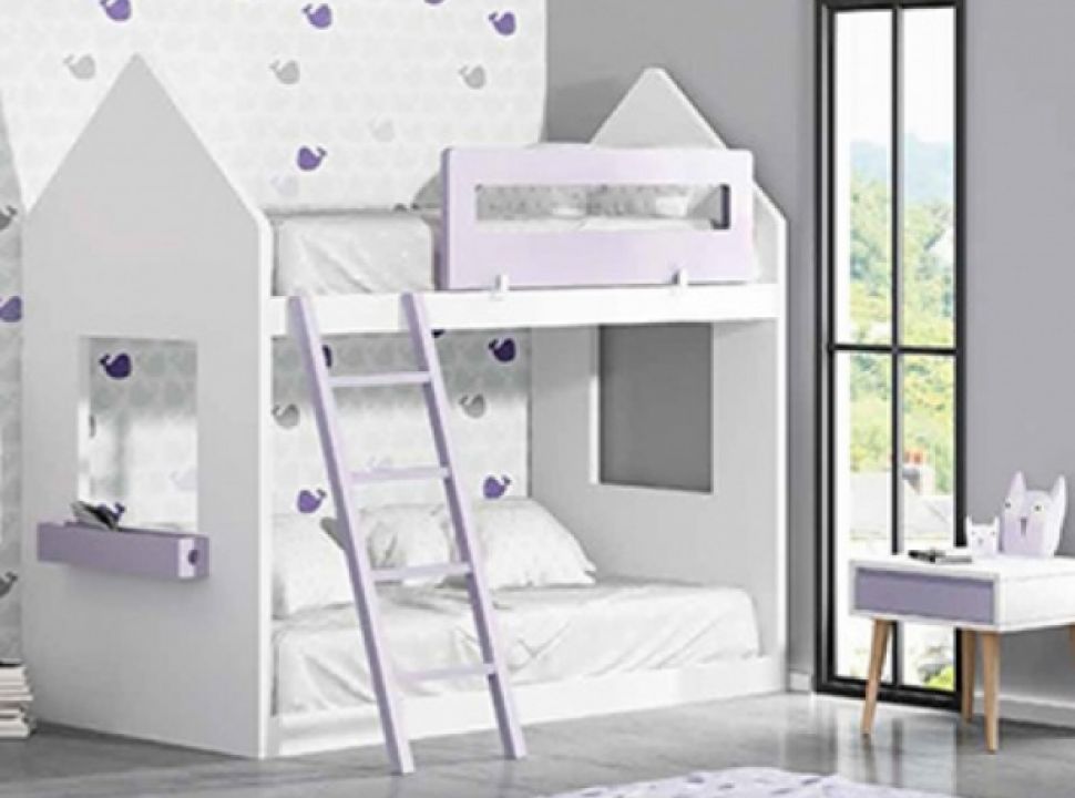 CAMA INFANTIL CUCHETA CASITA